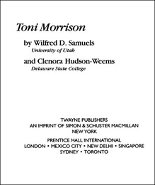 Toni Morrison, ed. , v. 