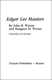 Edgar Lee Masters, ed. , v. 