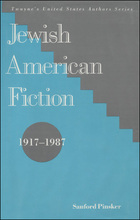 Jewish-American Fiction, 1917-1987, ed. , v.  Cover