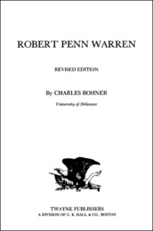 Robert Penn Warren, Rev. ed., ed. , v. 