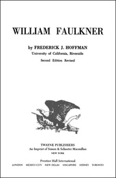 William Faulkner, ed. , v. 