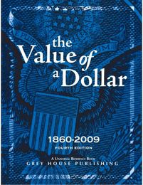 The Value of a Dollar, ed. 4, v. 