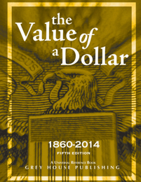 The Value of a Dollar, ed. 5, v. 