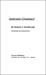 Antonio Gramsci, ed. , v. 