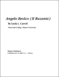 Angelo Beolco (Il Ruzante), ed. , v. 