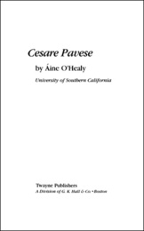 Cesare Pavese, ed. , v. 