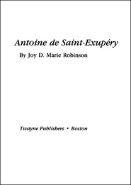Antoine de Saint-Exupéry, ed. , v. 