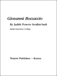 Giovanni Boccaccio, ed. , v. 