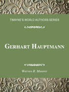 Gerhart Hauptmann, ed. , v.  Cover