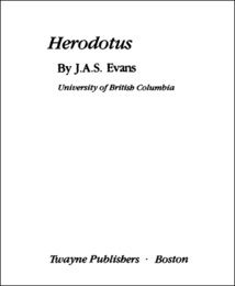 Herodotus, ed. , v. 