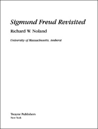 Sigmund Freud Revisited, ed. , v. 