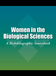 Women in the Biological Sciences, ed. , v. 