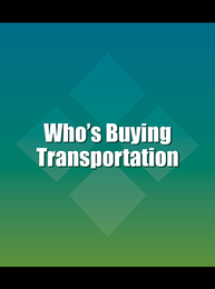 Who's Buying Transportation, ed. 4, v. 