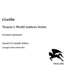 Goethe, ed. , v. 