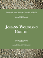 Johann Wolfgang Goethe, ed. , v.  Cover
