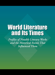 World Literature and Its Times, ed. , v. 8