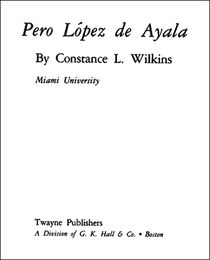 Pedro López de Ayala, ed. , v. 