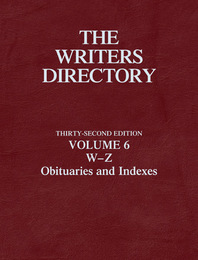 The Writers Directory, ed. 32, v. 