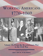 Working Americans, 1770-1869, ed. , v. 9