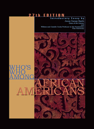 Who's Who Among African Americans, ed. 27, v. 