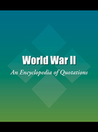 World War II, ed. , v.  Cover