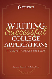 Writing Successful College Applications, ed. , v. 