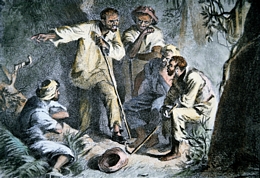 Nat Turner Talks with Fellow Slaves about a Rebellion