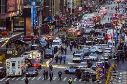 Suspected Terrorist Injured as Pipe Bomb Explodes near Times Square and Port Authority in Subway ...