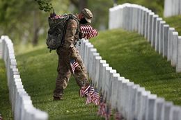 Amid the Pandemic, Memorial Day at Arlington National Cemetery