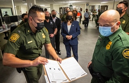 Vice President Kamala Harris Tours the Border in in El Paso, Texas