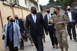 Defense Secretary Austin Makes Unannounced Visit To Afghanistan