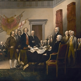 John Trumbull's Declaration of Independence