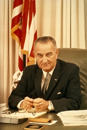U.S. President Lyndon B. Johnson (1908-1973)