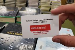 New California Law Mandates that Suicide Hotline Info Must be Printed on Student ID Cards