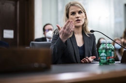 Former Facebook Employee and Whistleblower Frances Haugen Testifies to a Senate Committee