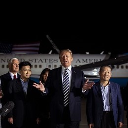 Donald Trump Welcomes North Korean Detainees