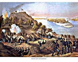 Siege of Vicksburg During Civil War